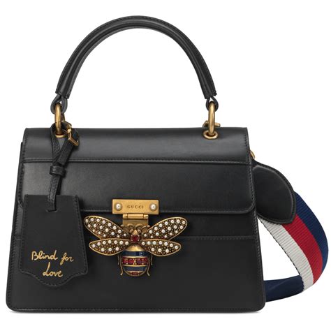 gucci queen margaret bag black